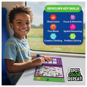 Skillmatics Water Spotter: Animals At Play | Reusable Search & Find Book