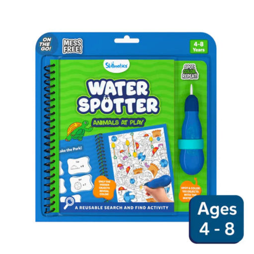 Skillmatics Water Spotter: Animals At Play | Reusable Search & Find Book-Learning & Education-Skillmatics-Toycra