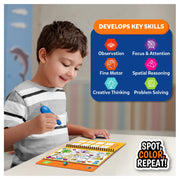 Skillmatics Water Spotter: Around The House | Reusable Search & Find Book