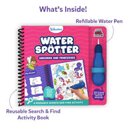 Skillmatics Water Spotter : Unicorn And Reusable Search & Find Book