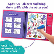 Skillmatics Water Spotter : Unicorn And Reusable Search & Find Book