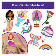 Skillmatics Waxy Window Art - Mess Free Art For Kids