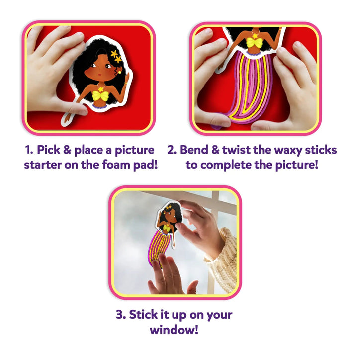 Skillmatics Waxy Window Art - Mess Free Art For Kids-Arts & Crafts-Skillmatics-Toycra