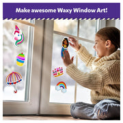 Skillmatics Waxy Window Art - Mess Free Art For Kids