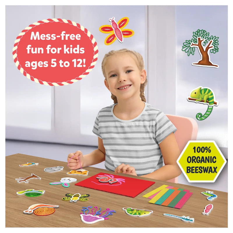 Skillmatics Waxy Window Art - Mess Free Art For Kids