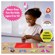 Skillmatics Waxy Window Art - Mess Free Art For Kids