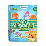 Skillmatics Waxy Window Art - Mess Free Art For Kids