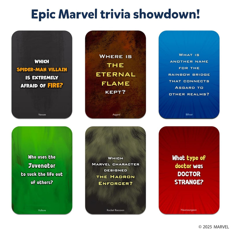 Skillmatics Who Knows Marvel Best | Card game (ages 8+)