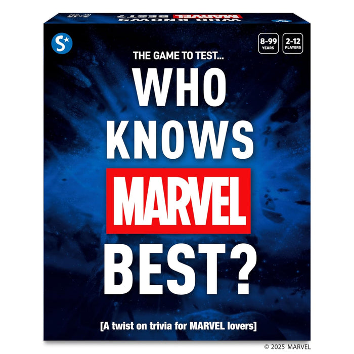 Skillmatics Who Knows Marvel Best | Card game (ages 8+)-Family Games-Skillmatics-Toycra