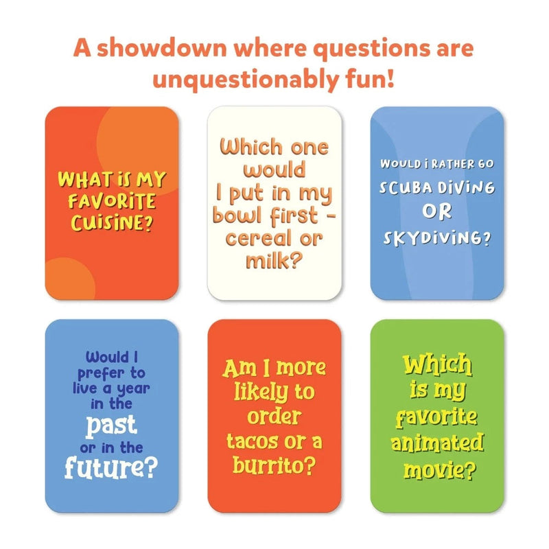 Skillmatics Who Knows You Best? Card game