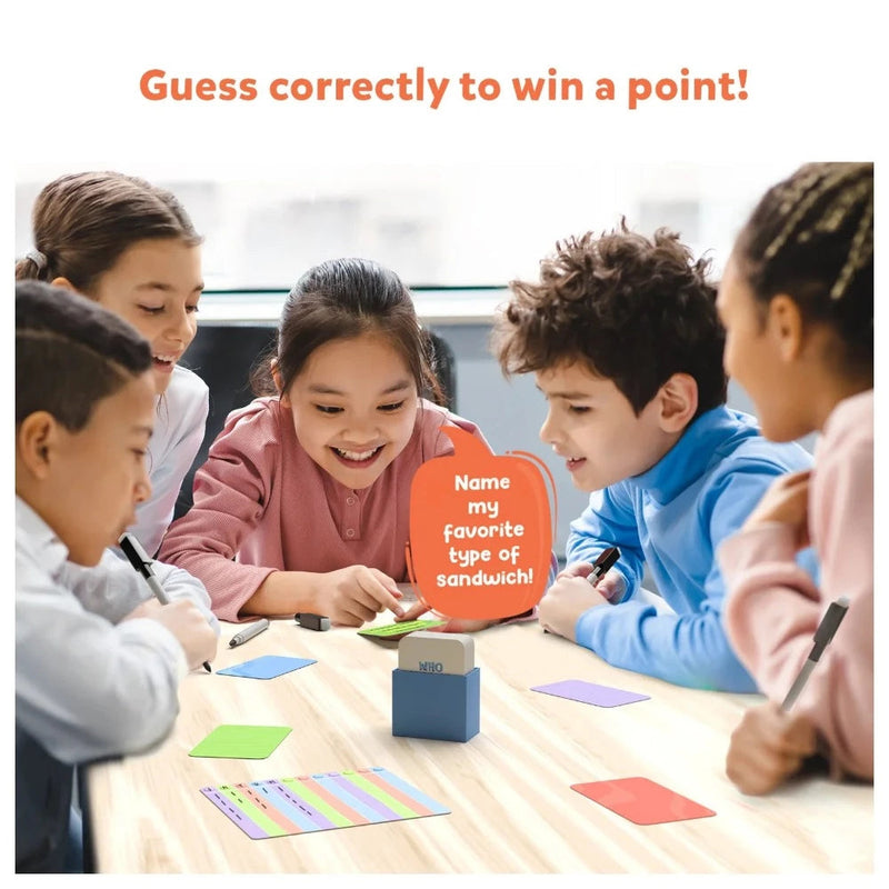 Skillmatics Who Knows You Best? Card game