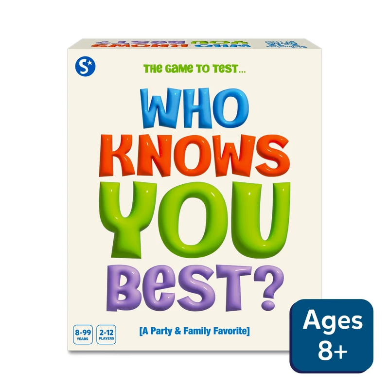 Skillmatics Who Knows You Best? Card game
