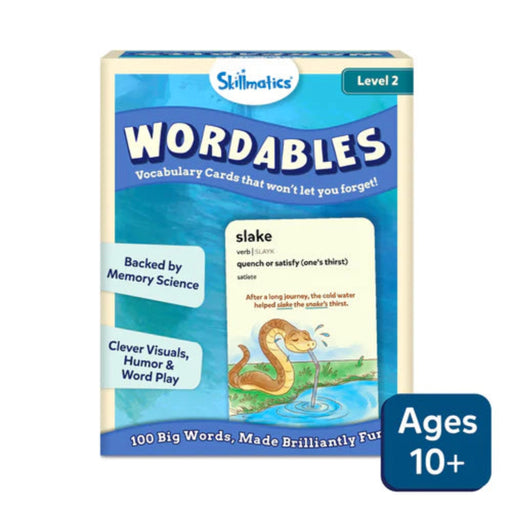 Skillmatics Wordables: Level 2 | Vocabulary Flash Cards-Learning & Education-Skillmatics-Toycra