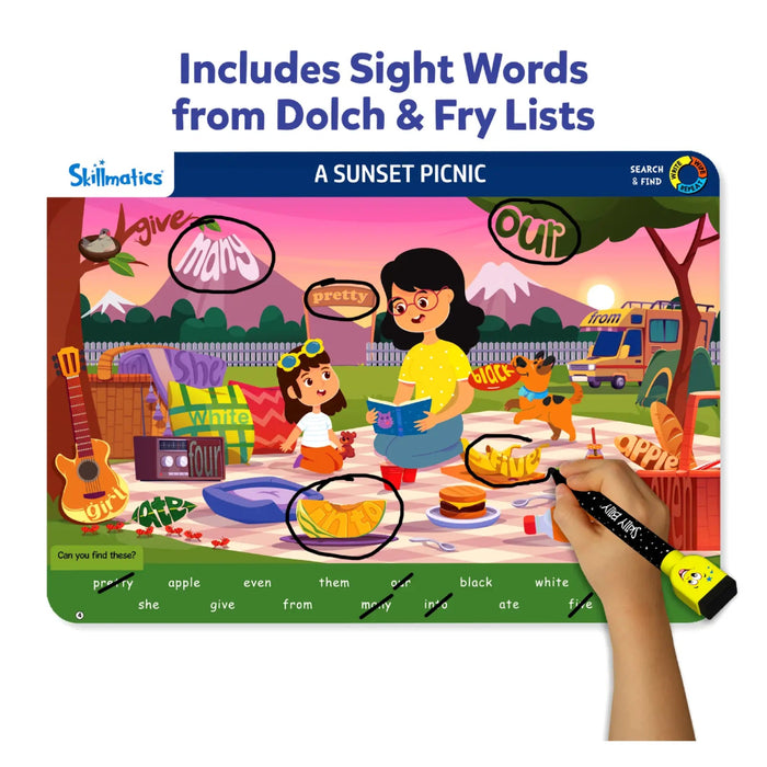Skillmatics Write And Wipe Activity Mats-Learning & Education-Skillmatics-Toycra