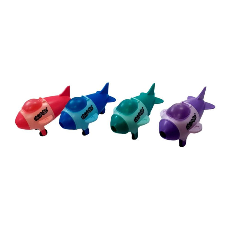 Skoodle Aeroplane Eraser & Sharpener ( Pack of 4)