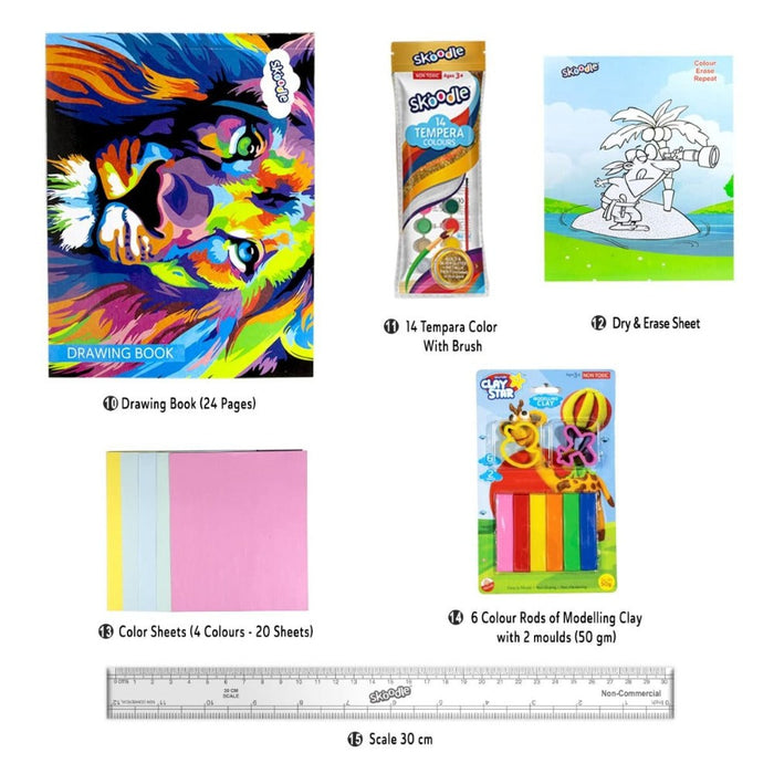 Skoodle Art & Play Dream Kit-Arts & Crafts-Skoodle-Toycra