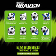 Skoodle Braven Embossed Thermo Fused Football Size 5