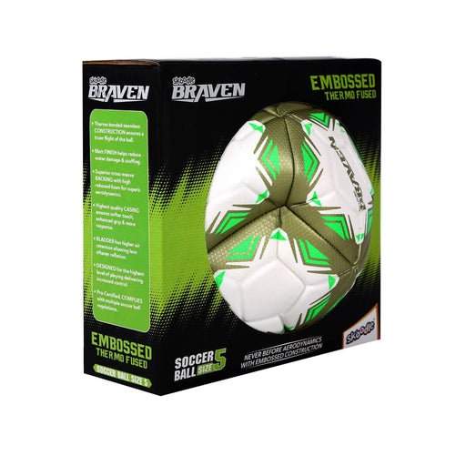 Skoodle Braven Embossed Thermo Fused Football Size 5-Outdoor Toys-Skoodle-Toycra