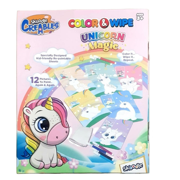 Skoodle Color & Wipe Art Kit-Arts & Crafts-Skoodle-Toycra