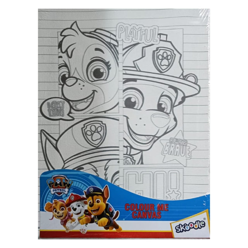 Skoodle Colour Me Canvas Painting Kit