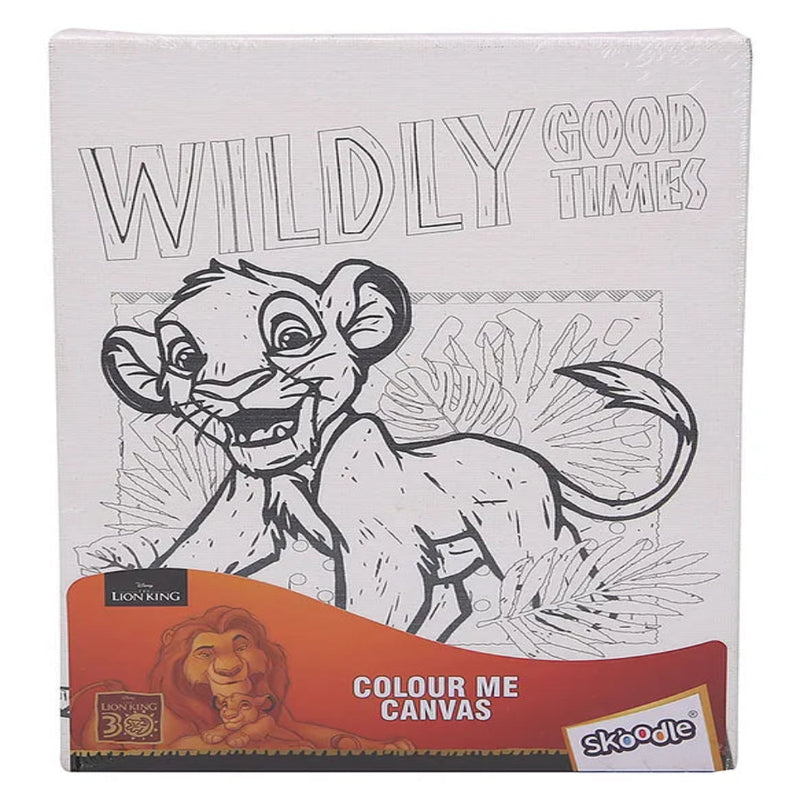 Skoodle Colour Me Canvas Painting Kit