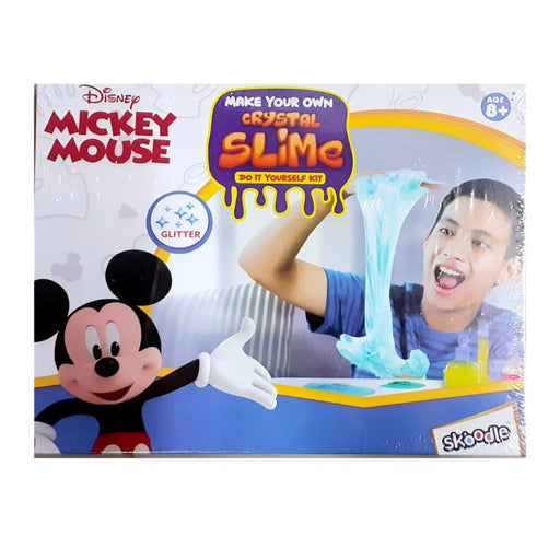 Skoodle Disney Mickey Mouse Make Your Own Crystal Slime-STEM toys-Skoodle-Toycra