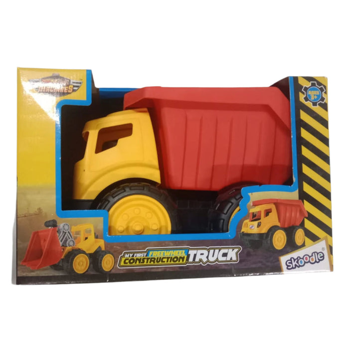 Skoodle Free Wheel Construction Truck-Vehicles-Skoodle-Toycra