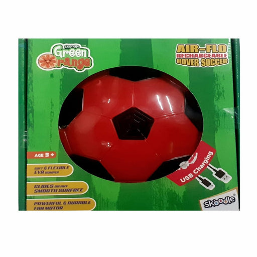 Skoodle Green Orange Rechargeable Airflo Hover Soccer Ball - Multicolour-Outdoor Toys-Skoodle-Toycra