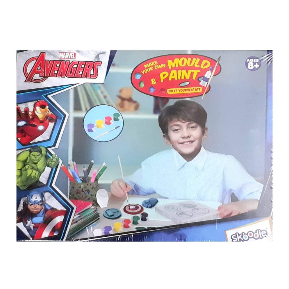 Skoodle Marvel Avengers Make Your Own Mould & Paint — Toycra