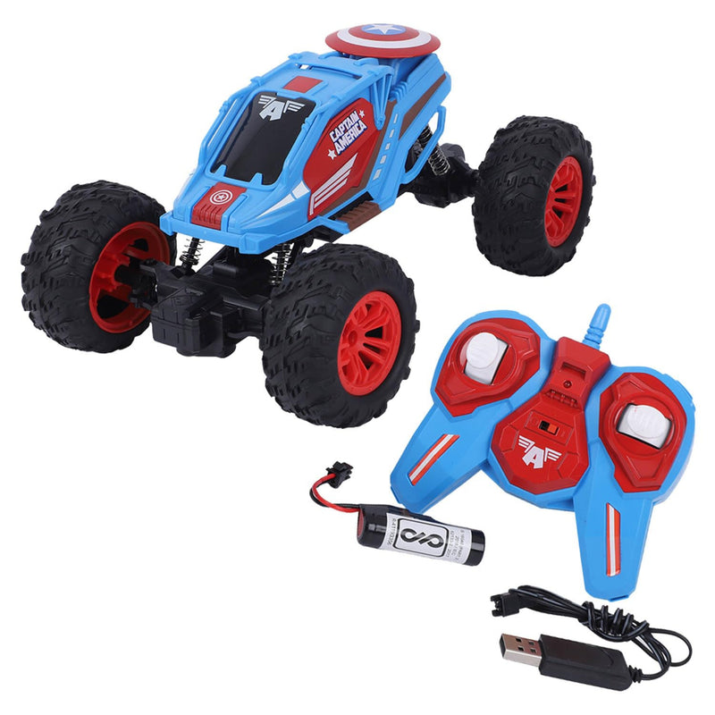 Skoodle Marvel Captain America Climb & Gallop Speedster 2.4 GHz Remote Control Car