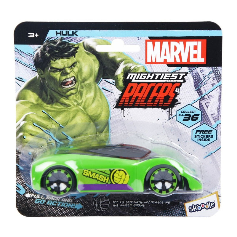 Skoodle Marvel Mightiest Racers Pull-Back Car