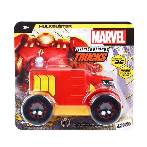 Skoodle Marvel Pull Back Monster Trucks-Vehicles-Skoodle-Toycra