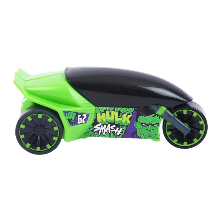 Skoodle Marvel Pull-Back Rider Bike-Vehicles-Skoodle-Toycra