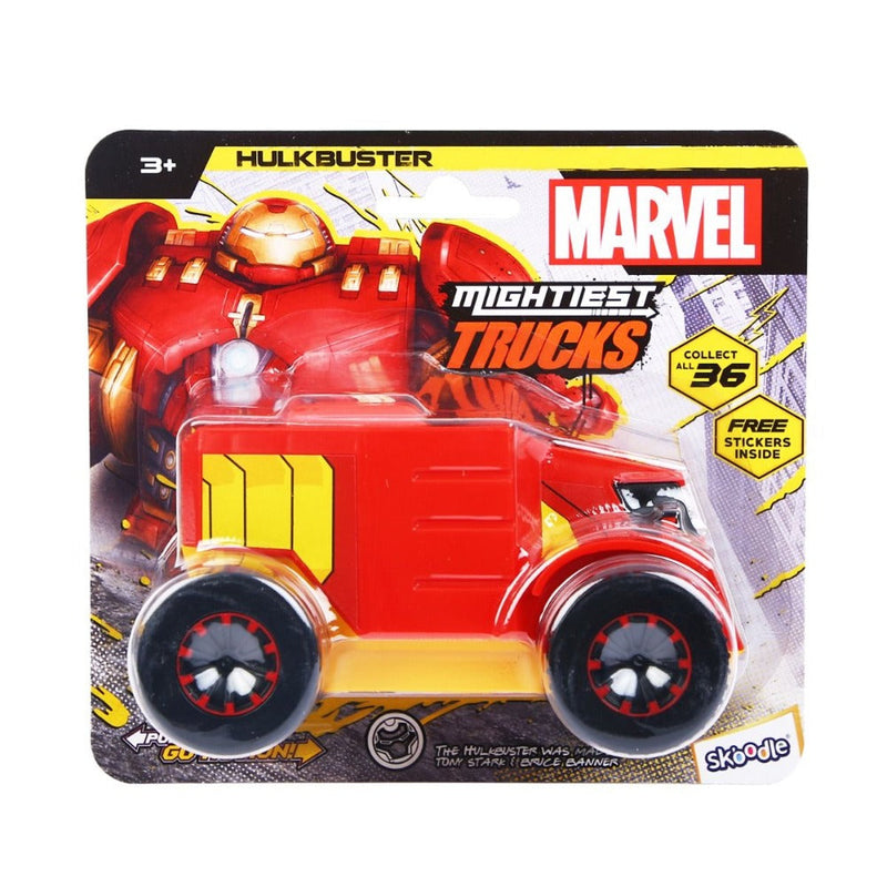 Skoodle Marvel Pull Back Trucks