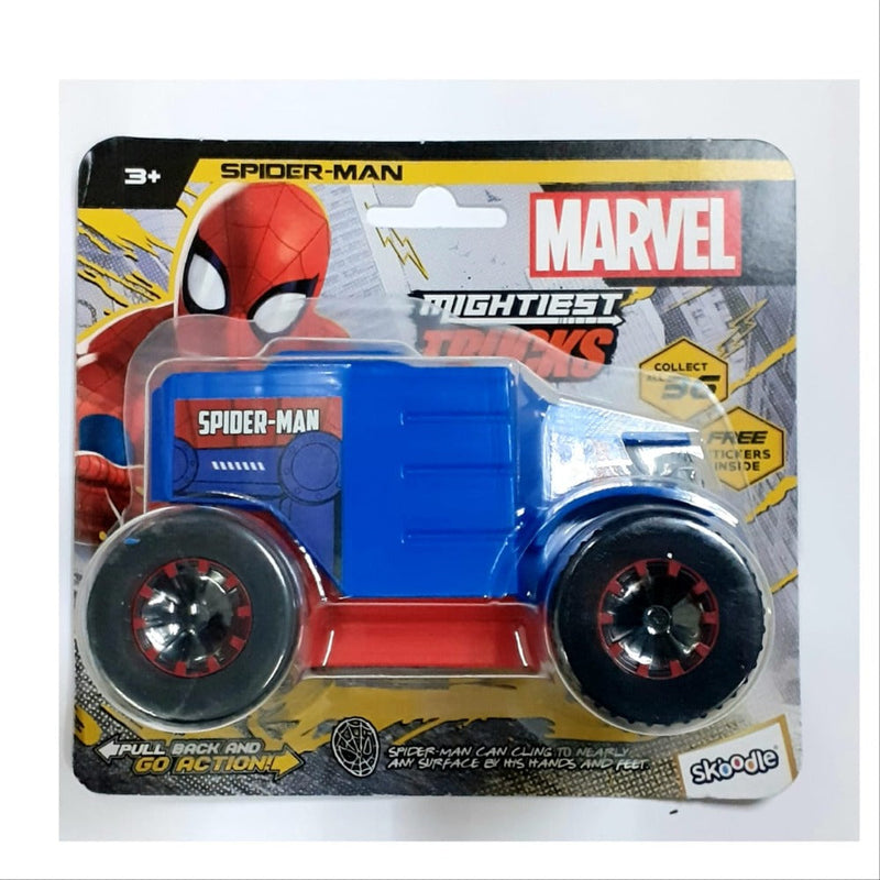 Skoodle Marvel Pull Back Trucks