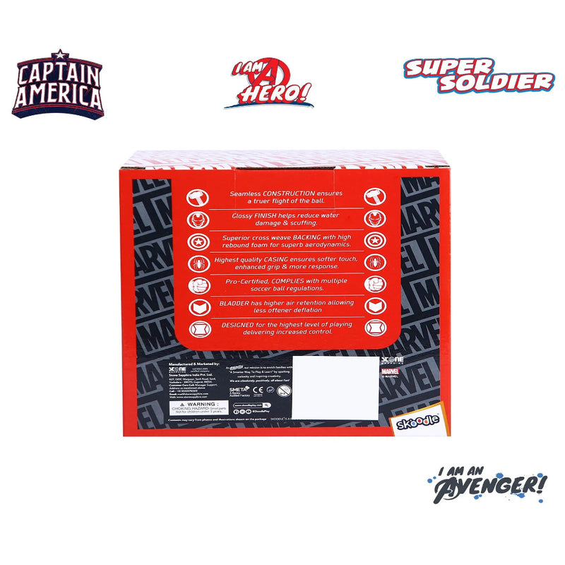 Skoodle Marvel Soccer Ball Size 3
