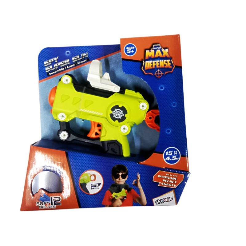 Skoodle Max Defence - Spy Super Gun ( Green)
