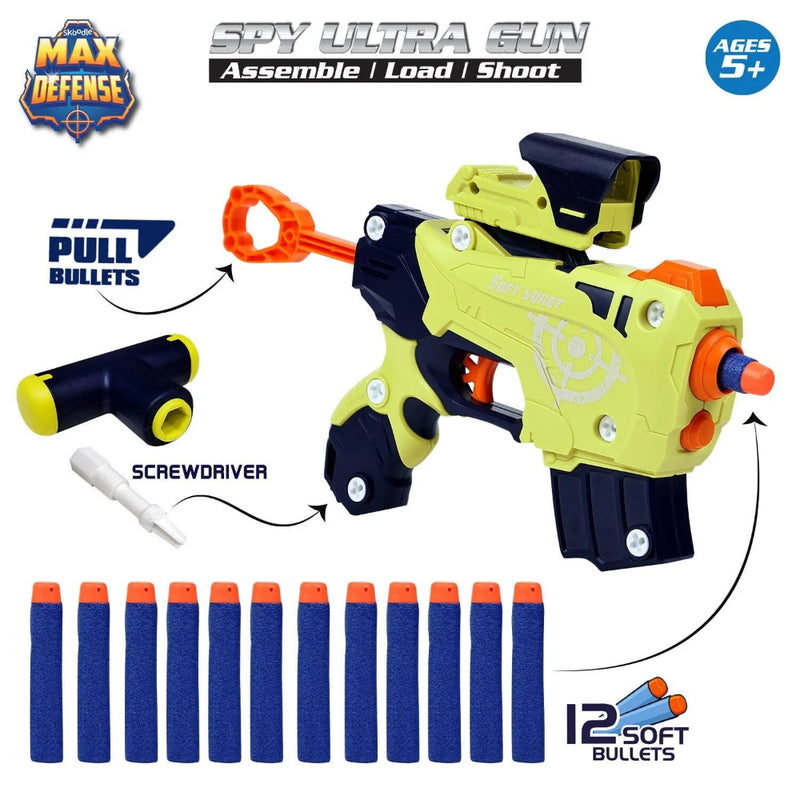 Skoodle Max Defense Spy Ultra Gun - (Green)