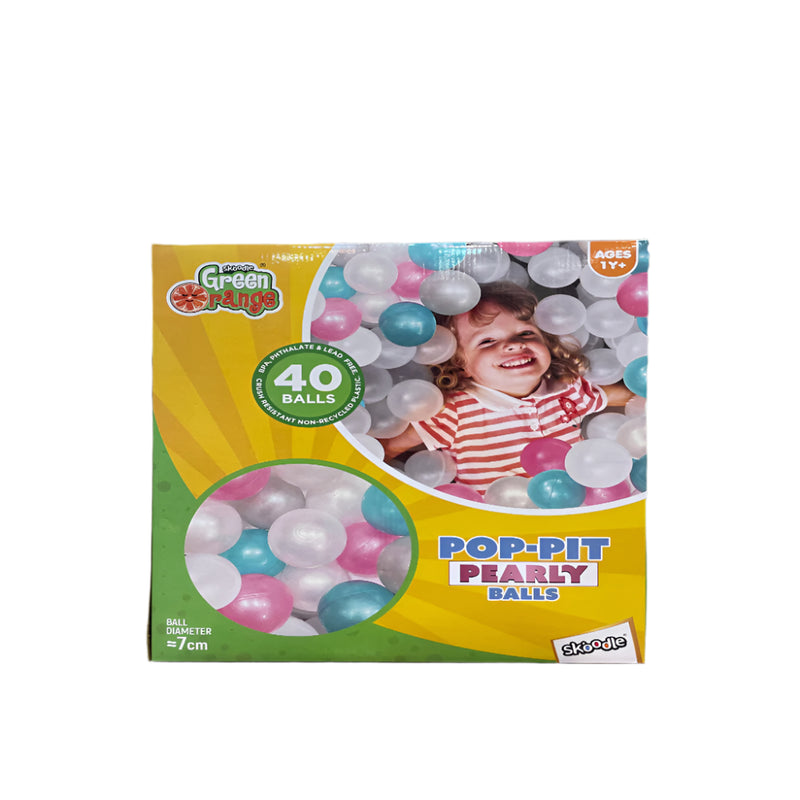 Skoodle Pop-Pit Pearly Balls - 40 Balls