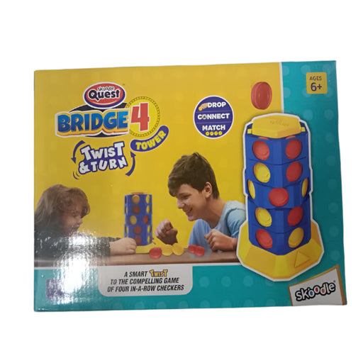 Skoodle Quest Bridge 4 Twist and Turn Game-Family Games-Skoodle-Toycra