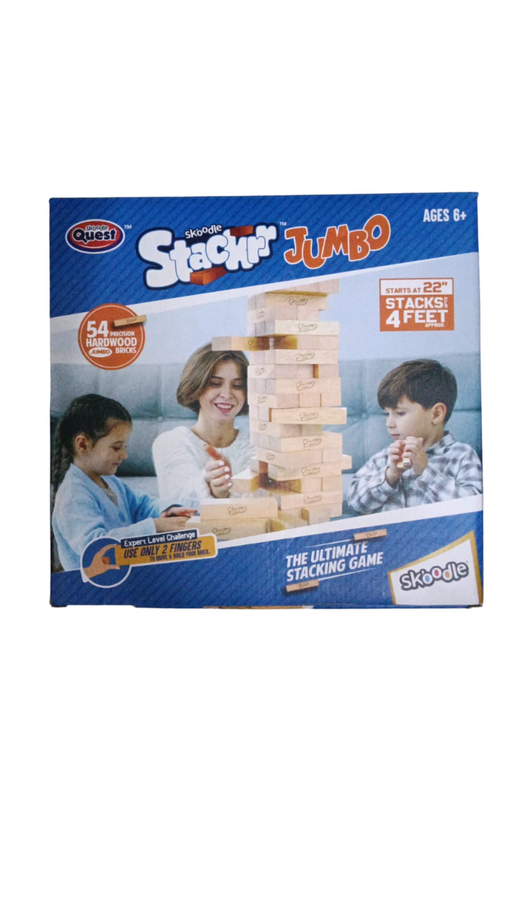 Skoodle Quest Jumbo Stackrr-Family Games-Skoodle-Toycra