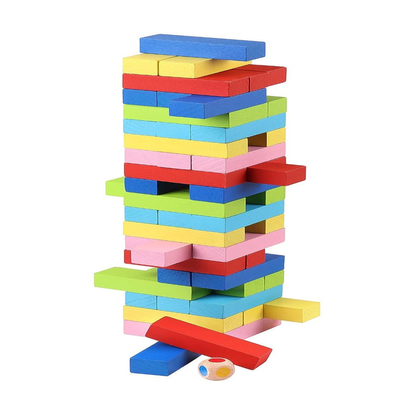Skoodle Quest Stackrr Colour Crash Tumbling Tower Game