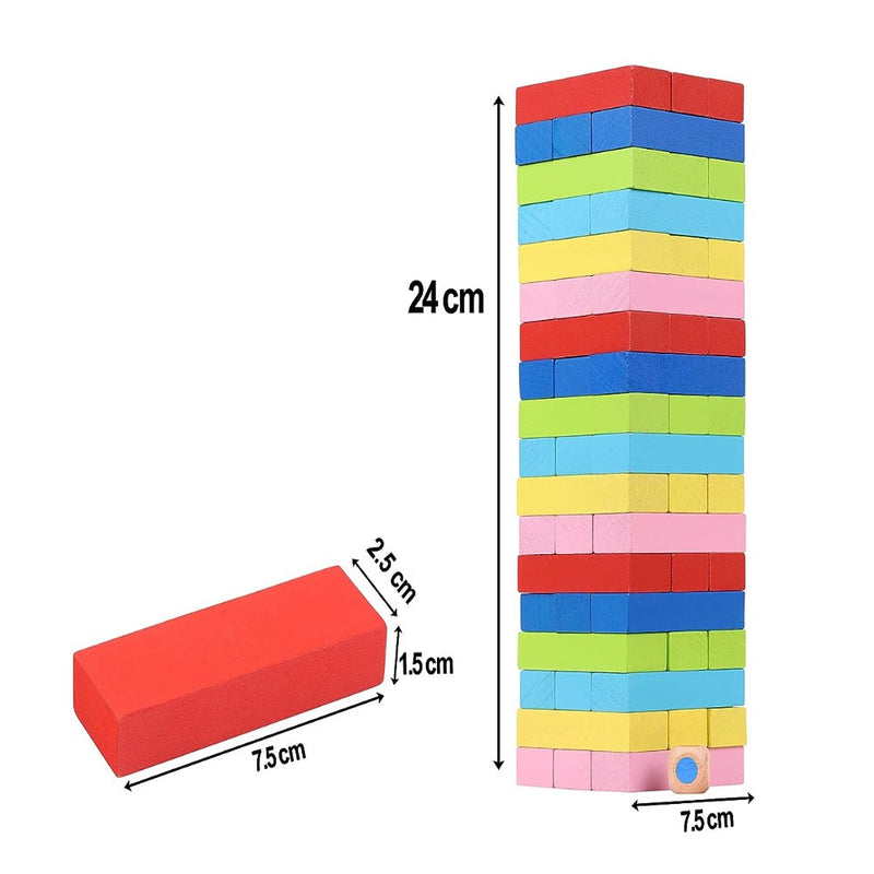 Skoodle Quest Stackrr Colour Crash Tumbling Tower Game