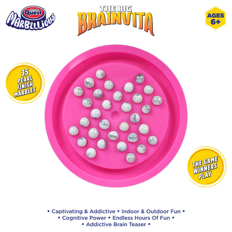 Skoodle Quest The Big Brainvita Board Game
