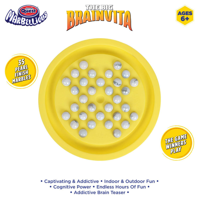 Skoodle Quest The Big Brainvita Board Game