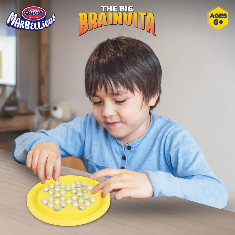 Skoodle Quest The Big Brainvita Board Game