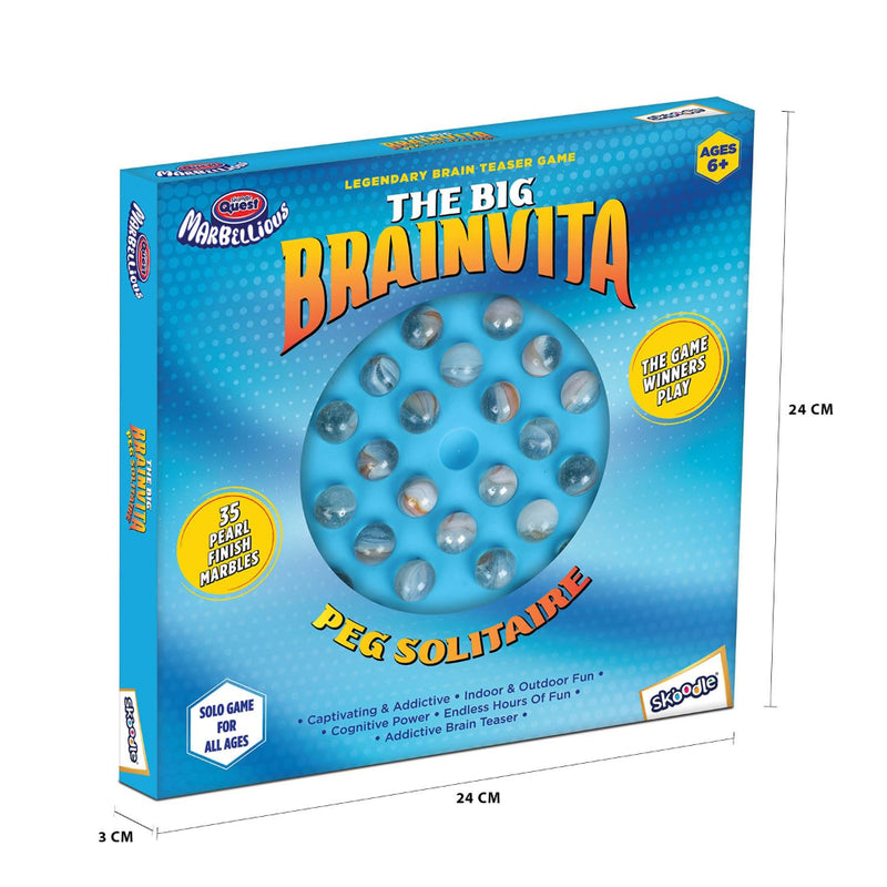 Skoodle Quest The Big Brainvita Board Game