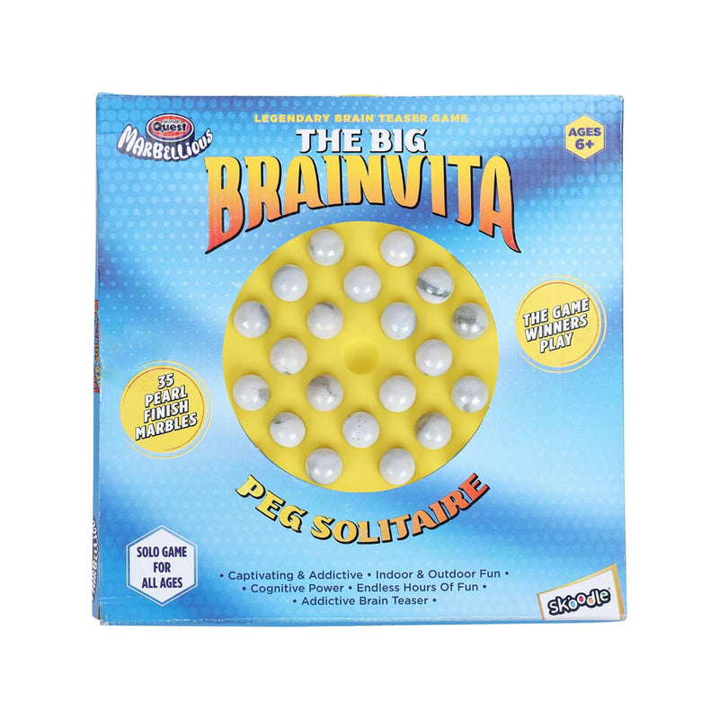 Skoodle Quest The Big Brainvita Board Game