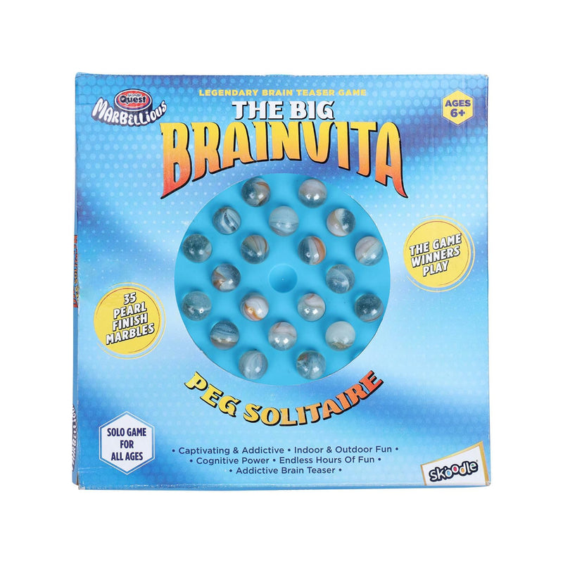 Skoodle Quest The Big Brainvita Board Game