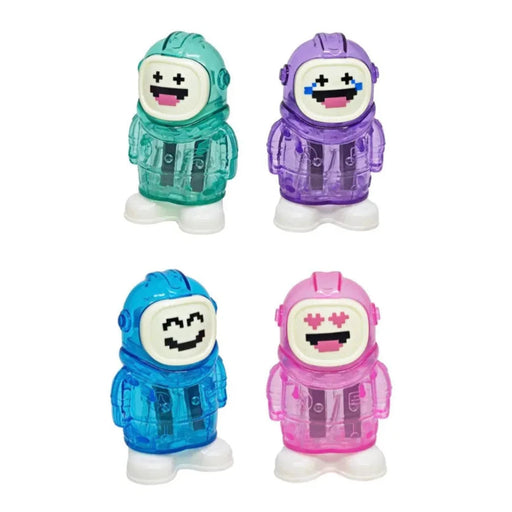 Skoodle Robot Eraser & Sharpener - Pack of 4-Stationery-Skoodle-Toycra